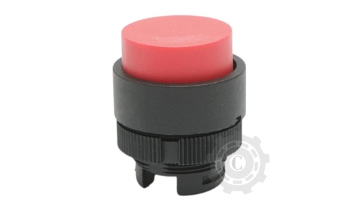 [CP083149] Cap buton comanda convex rosu Ø 22mm LAY5 