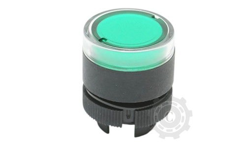 [CP083161] Cap buton comanda iluminat verde Ø 22mm LAY5
