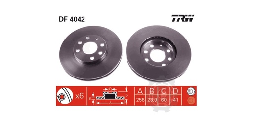 [CP083251] DISC FRANA FATA DF4042