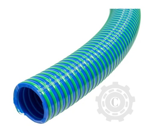 [CP083741] 5000506Z Furtun vidanjă din PVC albastru/verde 5" 6m