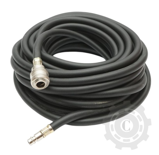 [CP083767] Furtun aer compresor 12m cauciucat 6x12mm si cuple rapide universale