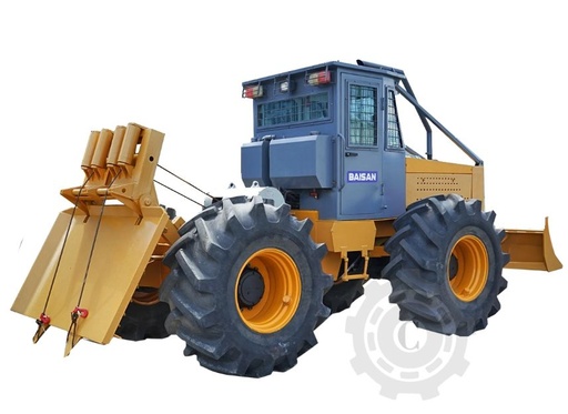 [CP084204] Tractor forestier cu motor DEUTZ 6 cilindrii, 100cp, anvelope tari 23.1/26, Punti WOLA 55C