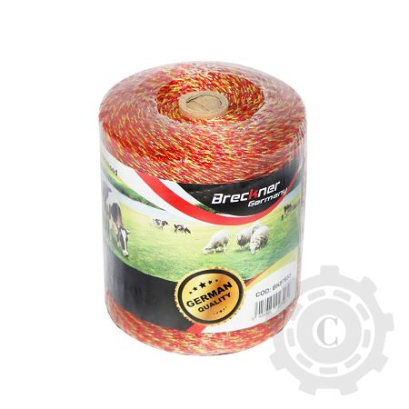 [CP012877] BK87653 Rola fir 500M 2mm. 6x0.15mm. SS, galben-rosu 80KG