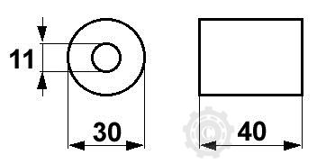 [CP012134] BUCSA CAUCIUC ORIGINAL JOHN DEERE
