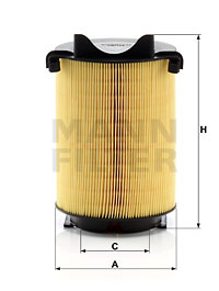 [CP055076] Filtru aer C 14 130 MANN-FILTER
