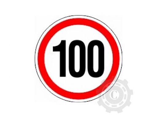 [CP059241] AUTOCOLANT LIMITA VITEZA MARE 100