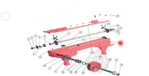 [CP060693] CARCASA CUTIE TRANSMISIE COSITOARE TURCIA