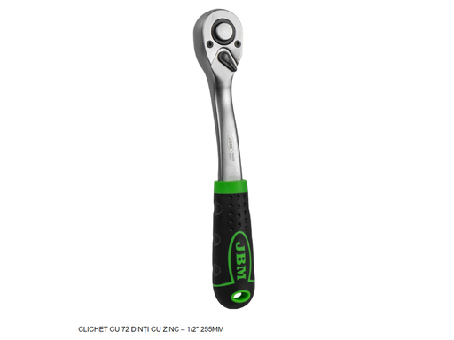 [CP061310] CLICHET CU 72 DE DINTI CU ZINC 1/2 255MM JBM