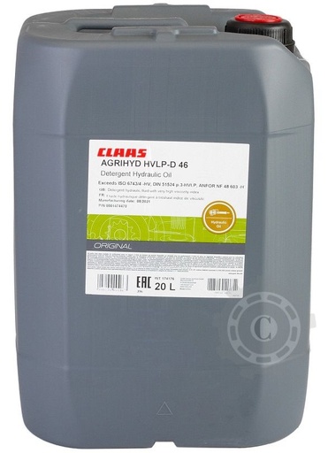 [CP061460] ULEI CLAAS HVLPD46 AGRIHYD 20L